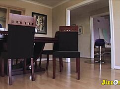 latina brunette trembles with desire as bbc monster cock fills her big ass