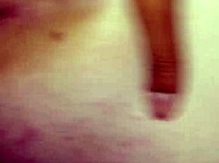 Blonde amateur girlfriend bends over for rough doggystyle then squirts cumshot