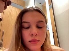 Ever wonder how it feels to masturbate publicly for the first time up close?