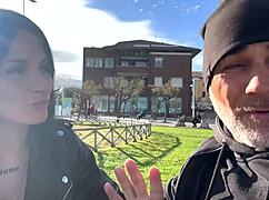 rebecca's perfect ass bent over screwed first time deepthroat cum in mouth doggystyle