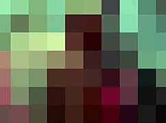 she lays back and says you'll worship these feet or get punished hard by her big tits femdom