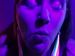 Hotwife swings solo at club orgasms with single then cuckold husband orgy night?