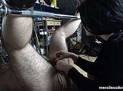 Submit to gorgeous domina Jemma and her CBT toy