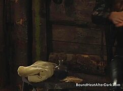 oiled big natural tits slave ready for madame's pussy lick?