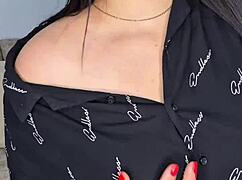 imagine stuffing lingerie pearls deep into this beautiful latina college girl's fat pussy