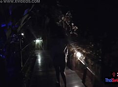 THAI TEEN GF's AMAZING HANDJOB on MONSTER COCK after date night