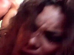 dee's the skank who craves white cock deep in her pussy