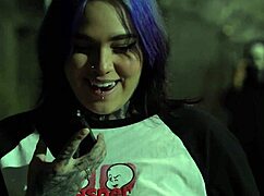 goth big ass caught by ghostface halloween rough 👻😈