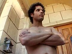 Skinny tattooed lingerie babe licks toys then rides cock in cowgirl anal