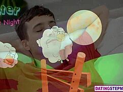 StepMom Alexis Malone's Cuddle Turns Into Stepson Dick Slip