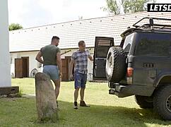 ivi rein takes raunchy anal pounding from big dick in forest dorm