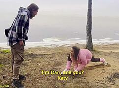 WATCH THIS FLEXIBLE NYMPHO GET BANGED HARD IN PUBLIC FOREST BY GROUP!