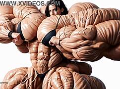 Pump Factory Triggers Huge Muscle Growth in Tall Bodybuilder Natasha