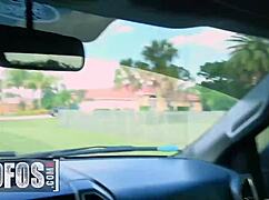 jessie wylde takes charles dera's hard car pounding