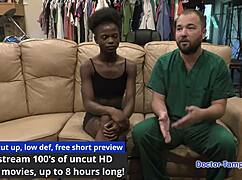 Dr Tampa Gives Neighbor Rina Arem First Gyno Pussy Spread Exam