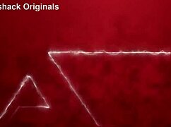 Skinny blonde Dulce Maylene's first dvp gangbang stretches her double holes wide