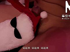 Modelmedia Asia: Christmas Asian Dressed For Romantic Sex Night!