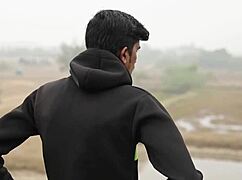 ba pass devar sneaks romantic morning outdoor fun with bhabhi