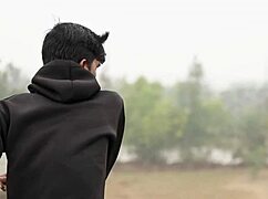 ba pass devar sneaks romantic morning outdoor fun with bhabhi