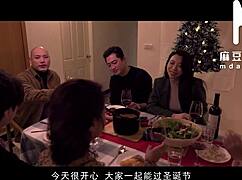 Modelmedia Asia: Christmas Asian Dressed For Romantic Sex Night!