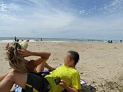 A Stranger Milf's Big Natural Tits And Ass Make Me Cum Publicly Outdoors