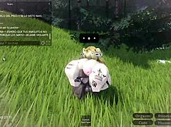 esta perra entro a mi bosque y termino siendo cojida i roblox con ese monster cock en su big ass