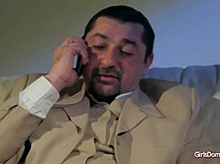 Lea in lingerie dominated hard for cash 😈💦