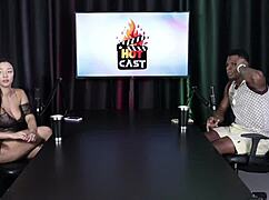 brokenhearted brazilian babe bounces back with bold group flashing in sheer red lingerie