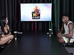 brokenhearted brazilian babe bounces back with bold group flashing in sheer red lingerie