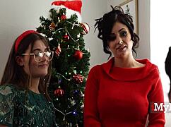 Giving Family Sex Toys for Christmas Sparks Unexpected Mother-in-Law Threesome