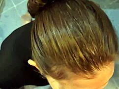 Wanna see me pound this skinny tanned neighbor's tight pussy one more time?