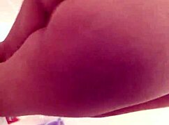 he spies on chubby stepmom bathing her fat body in shower