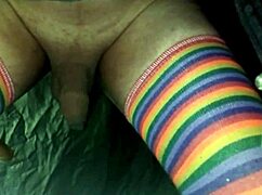 Woman Strap-On Pegs Guy in Panties to Orgasm