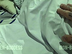 horny patient delivers quick bed cum relief fingering lick orgasm