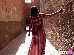 Bombastic Asian Milf Angel Constance Strips Petite Body Outdoor