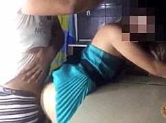 Everyone rests! Fucking stepsister ass quick in kitchen!