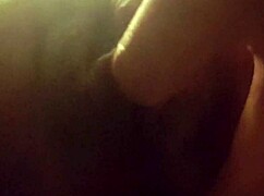 ebony girl fingers pretty big clit pussy solo up close