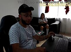 my stepdaughter slut seduces me with tight pussy on my huge soldier cock melany lopez