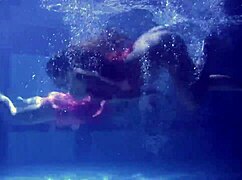 Lilia Mihalkova And Natalia Kupalka Dive Into Underwater Lesbian Play