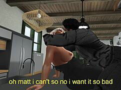 late NIGHT KITCHEN CHEATING with the horny WIFE