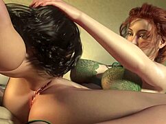 i'm jealous! two hot redhead friends threesome ride my huge dick cowgirl doggystyle