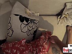 skinny thai teen cherry you gasp as big white cock stretches from behind