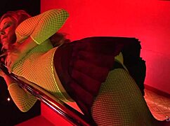 Whoa! Lesbian Strippers Grind Big Tits Before Fingering Wet Cunts!