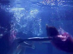 Lilia Mihalkova And Natalia Kupalka Dive Into Underwater Lesbian Play