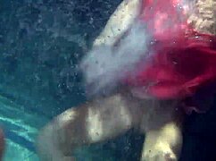 Lilia Mihalkova And Natalia Kupalka Dive Into Underwater Lesbian Play