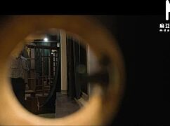 Newlywed Wife Cheats Toilet Fuck with Stall Owner!