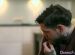 euro babe in stockings blows big load classy