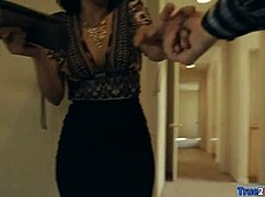 brunette realtor with glasses deepthroats monster cock in rough multi-pose pounding