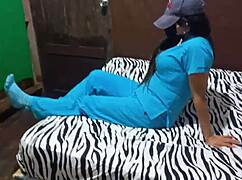 damn look at this mature nurse making homemade porn to cover those extra house bills!