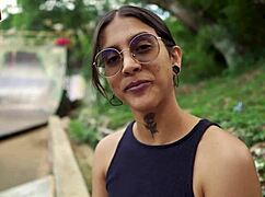 Petite Colombian Casting Beauty Teases Creampie